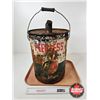 Image 1 : B/A Peerless 5 Gallon Pail w/ Spout (Measures : 15-3/4"H x 12"Dia)