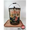 Image 4 : B/A Peerless 5 Gallon Pail w/ Spout (Measures : 15-3/4"H x 12"Dia)