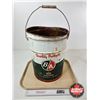 Image 1 : B/A 5 Gallon Pail  (Measures : 15-3/4"H x 12"Dia)
