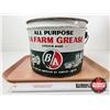 Image 4 : B-A All-Purpose Farm Grease Pail (Measures : 9"H x 12"Dia)