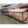 Image 2 : Metal Frame Rolling Platforms (2) (Made With 3/4" x 1-1/2" Tubing) (Double Decker Measures : 69-1/2"