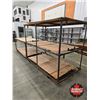 Image 7 : Metal Frame Rolling Platforms (2) (Made With 3/4" x 1-1/2" Tubing) (Double Decker Measures : 69-1/2"