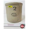 Image 2 : Medalta 2 Gallon Crock (Measures : 9"H x 9-1/2"Dia)