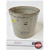 Image 1 : Medalta 2 Gallon Crock (Measures : 9"H x 9-1/2"Dia) (NOTE : Chip on Rim)