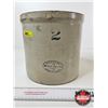 Image 2 : Medalta 2 Gallon Crock (Measures : 9"H x 9-1/2"Dia) (NOTE : Chip on Rim)