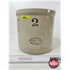 Image 2 : Medalta 2 Gallon Crock (Measures : 9"H x 9-1/2"Dia)
