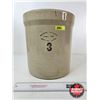 Image 2 : Medalta 3 Gallon Crock (Measures : 12-1/2"H x 11-1/4"Dia)