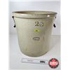Image 1 : Medalta 20 Gallon Crock (Measures : 19-1/2"H x 19-1/2"Dia)