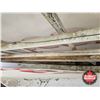 Image 13 : ESSO Service Station Double Sided Light Up Oval Sign w/ Frame & Hangers (Measurements Not Including 