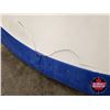 Image 14 : ESSO Service Station Double Sided Light Up Oval Sign w/ Frame & Hangers (Measurements Not Including 