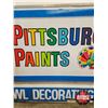 Image 10 : Pittsburgh Paints Double Sided Outdoor Light Up Sign w/ Frame & Hangers (Measurements Not Including 