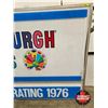 Image 5 : Pittsburgh Paints Double Sided Outdoor Light Up Sign w/ Frame & Hangers (Measurements Not Including 