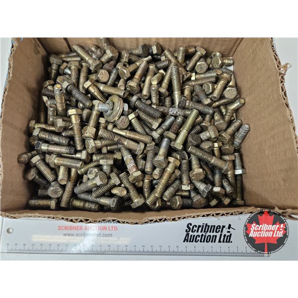 Variety of 3/8" Grade 8 Bolts (1-3/4" & 1-1/4") (Total Weight : 14lbs)