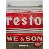 Image 11 : FIRESTONE Double Sided Light Up Outdoor Sign w/ Frame & Hangers (Measurements Not Including Hangers 