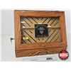 Image 1 : Cigar Display Humidor "Four Bandits Cigar Co." (Measures : 16"H x 20"W x 10-1/4"D)