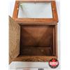 Image 3 : Cigar Display Humidor "Four Bandits Cigar Co." (Measures : 16"H x 20"W x 10-1/4"D)