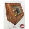 Image 4 : Cigar Display Humidor "Four Bandits Cigar Co." (Measures : 16"H x 20"W x 10-1/4"D)