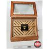 Image 2 : Cigar Display Humidor "Four Bandits Cigar Co." (Measures : 16"H x 20"W x 10-1/4"D)