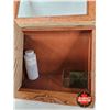 Image 3 : Cigar Display Humidor "Four Bandits Cigar Co." (Measures : 16"H x 20"W x 10-1/4"D)