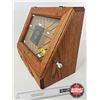 Image 8 : Cigar Display Humidor "Four Bandits Cigar Co." (Measures : 16"H x 20"W x 10-1/4"D)