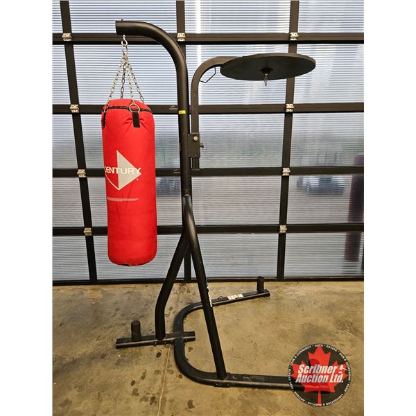 Century Punching Bag w/ Stand (Measures : 89"H x 48"W x 56"D)
