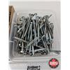 Image 3 : Container of 4" Leg Bolts (6lbs) & Box of 2-1/4" Construction Screws (8lbs)