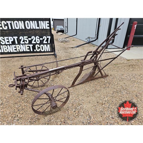 JOHN DEERE Walk Behind Plow (Measures : 114"L)