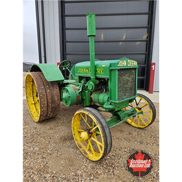 JOHN DEERE Model D Tractor : 1929