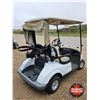 Image 5 : Golf Cart : 2015 Yamaha YDREX5 (White) VIN: N/A (Electric)  (Not Running & Does Not Have Charger)