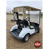 Image 5 : Golf Cart : 2015 Yamaha YDREX5 (White) VIN: N/A (Electric) (Not Running Parts Machine)