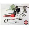 Image 1 : Oil Change Combo : Funnels (5), Filter Wrenches (4) & Grease Gun