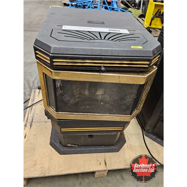 2001 Warnock Hersey Wood Pellet Stove  (Measures : 30-1/2"H x 22"W x 24"D)