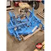 Image 1 : Pull Behind Gas Powered Mower : Yamaha Engine  (Mower Deck : 48" Cut) (Not Running ~ Turns Over)