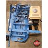 Image 5 : Pull Behind Gas Powered Mower : Yamaha Engine  (Mower Deck : 48" Cut) (Not Running ~ Turns Over)