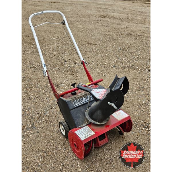 Snapper Snow Blower : Model 3201 c/w Key (Turns Over ~ Has Compression)