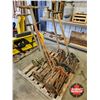 Image 1 : Pallet Lot : Antique Reel Mowers (5)
