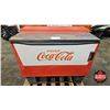 Image 1 : Coca-Cola Cooler  (Needs TLC) (Measures : 38-1/2"H x 45"W x 28"D)