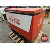 Image 3 : Coca-Cola Cooler  (Needs TLC) (Measures : 38-1/2"H x 45"W x 28"D)