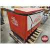 Image 5 : Coca-Cola Cooler  (Needs TLC) (Measures : 38-1/2"H x 45"W x 28"D)