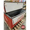 Image 6 : Coca-Cola Cooler  (Needs TLC) (Measures : 38-1/2"H x 45"W x 28"D)