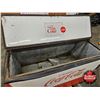 Image 9 : Coca-Cola Cooler  (Needs TLC) (Measures : 38-1/2"H x 45"W x 28"D)