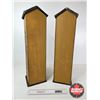 Image 4 : Wooden Home Decor Painted Cabinets (2)  (Measures : 26-1/4"H)