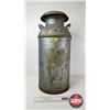 Image 2 : Rare British American Oil Co Milk Can Style Bulk Oil Can (Stamped) w/Original Tag (Manufactured to T
