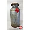 Image 8 : Rare British American Oil Co Milk Can Style Bulk Oil Can (Stamped) w/Original Tag (Manufactured to T