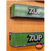 Image 2 : Vintage Metal 7UP Display Rack Sides (2)  (Measures : 23-1/2"L)