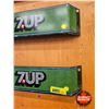 Image 4 : Vintage Metal 7UP Display Rack Sides (2)  (Measures : 23-1/2"L)