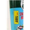 Image 8 : OIL CAN : Quaker State Snowmobile Motor Oil SAE 30 (Full)  (Measures : 7-1/4"H x 2-3/4"Dia)