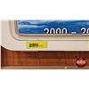 Image 8 : Light Up Advertising Store Clock "Take Home A Carton Today" w/Interchangeable Advertising Sides  (Me