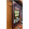 Image 2 : Coors Extra Gold Indoor Light Up Bar Sign  (Measures : 25-3/4"H x 15-1/2"W x 5"D)