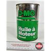 Image 4 : Oil CAN : Co-op D-MO Diesel Motor Oil (Full)  (Measures : 6"H x 4"Dia)